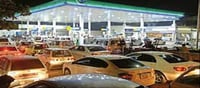 Oil Crisis or Rumour?: Long queues at petrol pumps!!!
